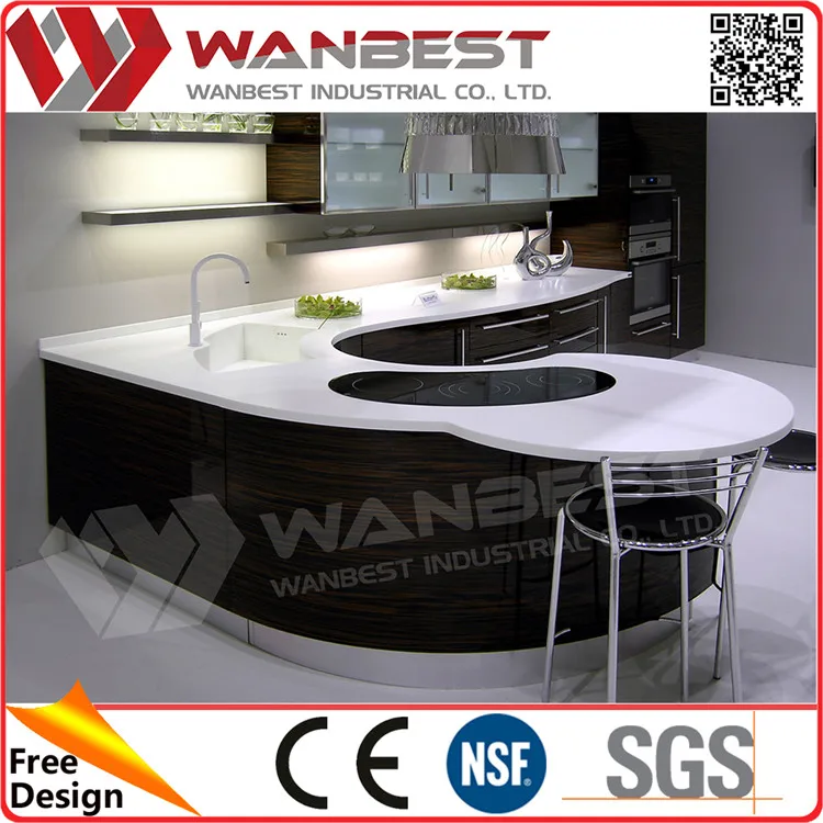 Shenzhen keuken levert kleine keuken ontwerpen l vorm ...