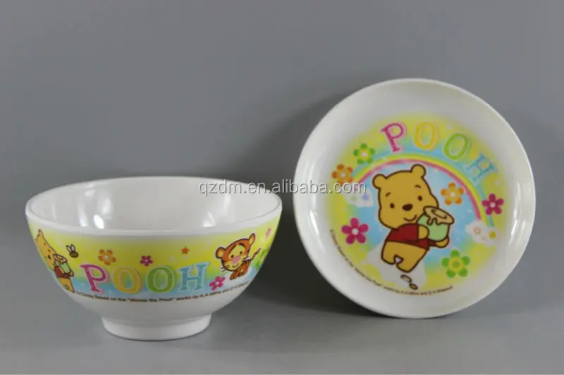 Kid's Melamine Bowl And Dish