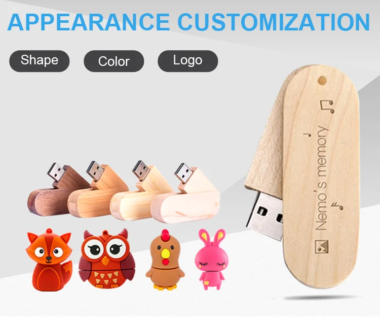 High Speed USB 3.0 Diy Brand LOGO 16GB 32Gb 64GB USB Flash Drives & Usb Disk - ANKUX.COM