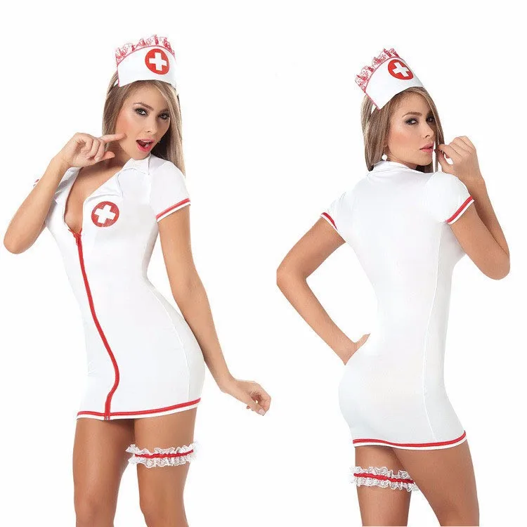 Sexy Nurse Helps Patient