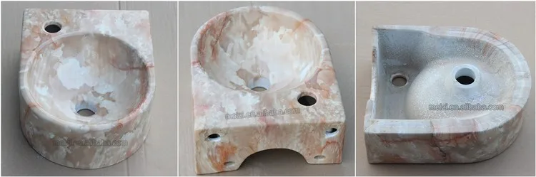 M-2368 taobao lowest price china black marble bathroom sink