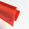 Plastic data strip PVC price tag holder for supermarket shelves