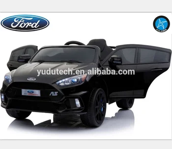 Black Licensed Ford Focus Rs 12v Children S Battery Operated Ride Black Licensed Ford Focus Rs 12v Children S Battery Operated Ride On Car