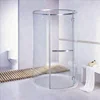 Tempered round shower glass sliding door with AS/NZS2208 certificates