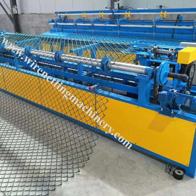 ISO9001 CE Factory Cheap Full automatic Chain Link Fence Machine