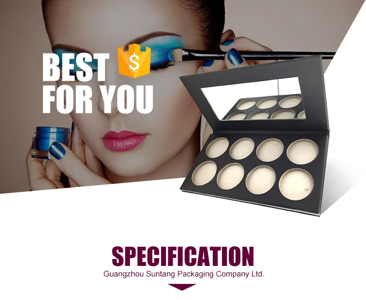 Customized Cardboard Cosmetic Makeup Paper Palette Empty For Sale Buy