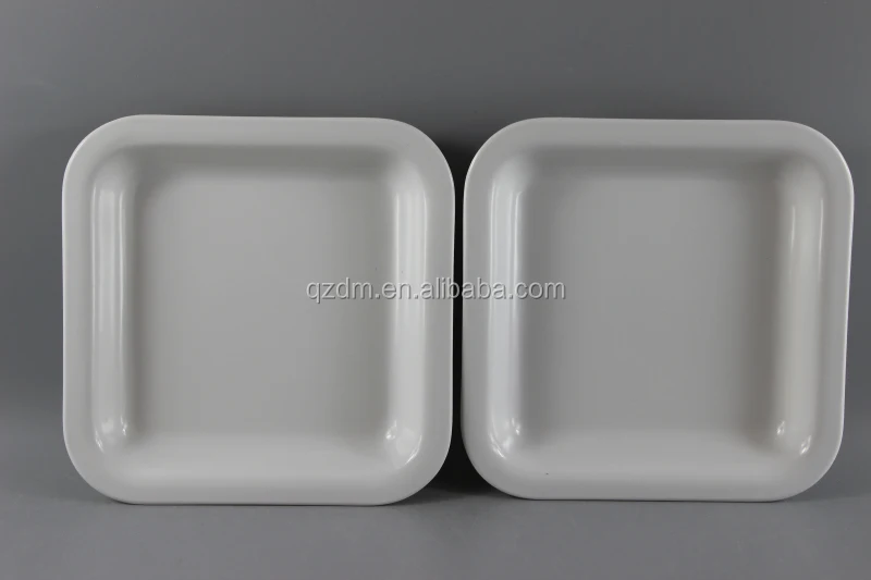 Plastic small tray Melamine Square tray for Cake