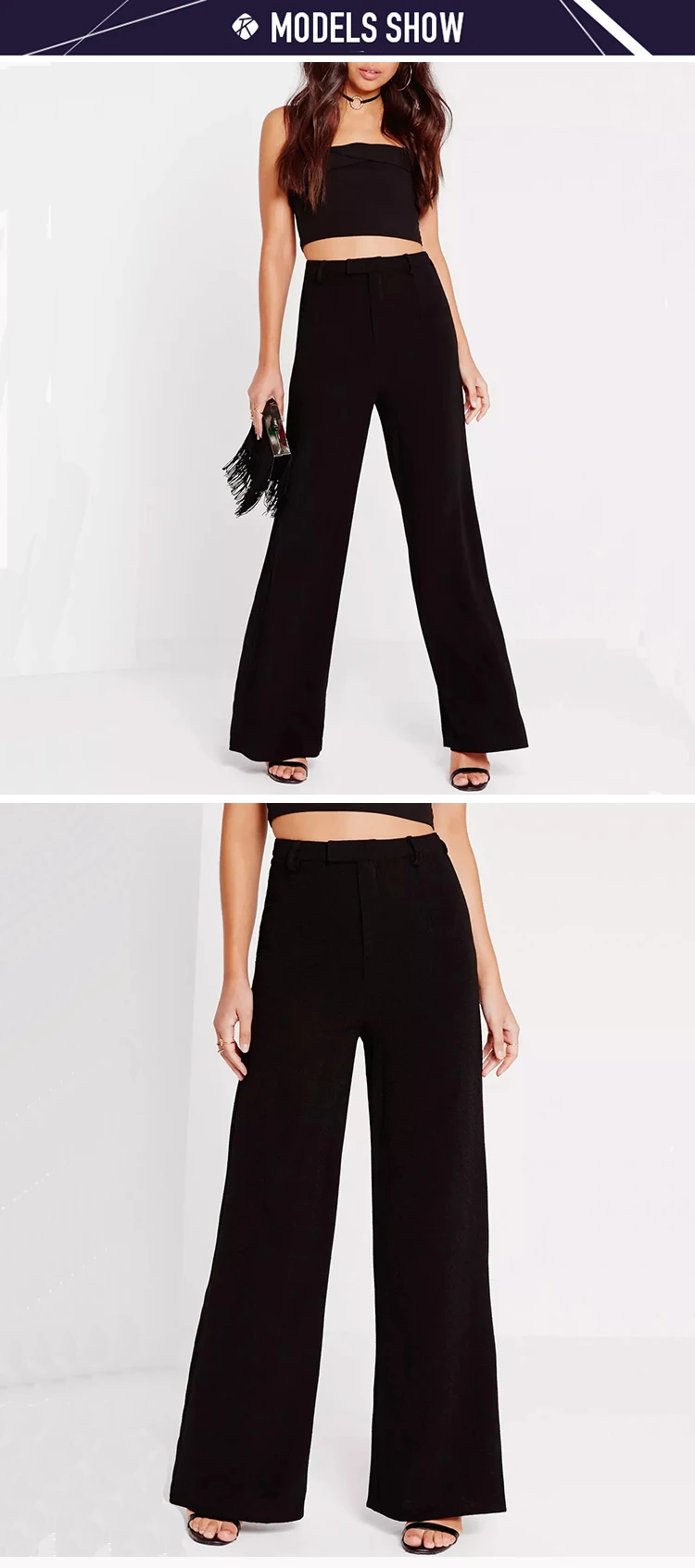 Dames Casual Losse Broek Zwart Elastische Taille Wijde Pijpen Vrouwen Broek Groothandel Buy Casual Broek,Elastische Taille Broek,Breed Been Broek Dames Casual Losse Broek Zwart Elastische Taille Wijde Pijpen Vrouwen Broek Groothandel Buy Casual Broek,Elastische Taille Broek,Breed Been Broek