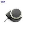 guangdong hardware for daily use 50mm wheel thread stem caster luggage ball bearing casters 2 inch plastic wheels