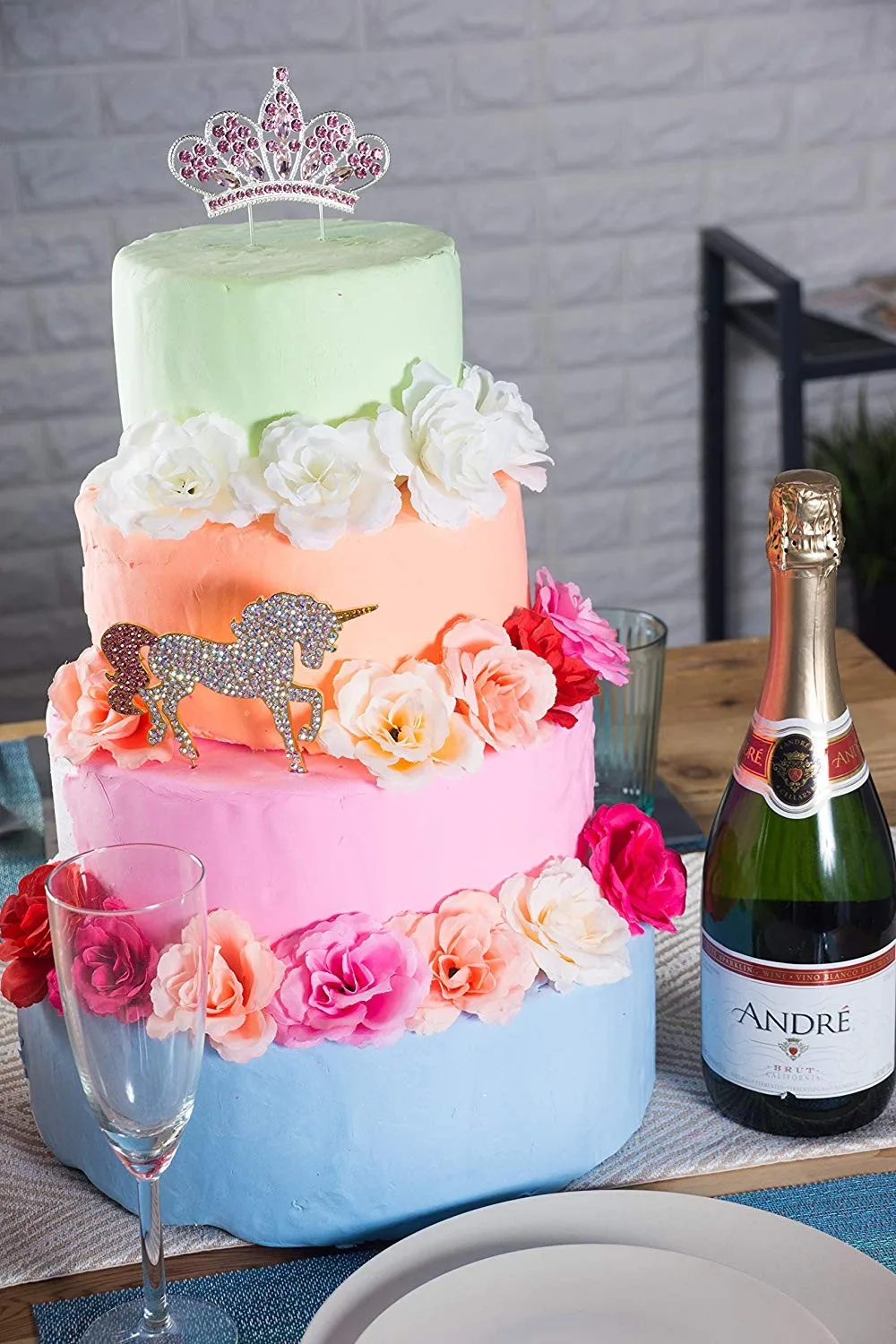 4 Piece Round Foam Cake Dummy For Decorating And Wedding Display 6,8,10