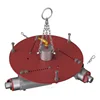 Furnace refractory lining installation tool vibrator pneumatic ramming machine with automatic crane system
