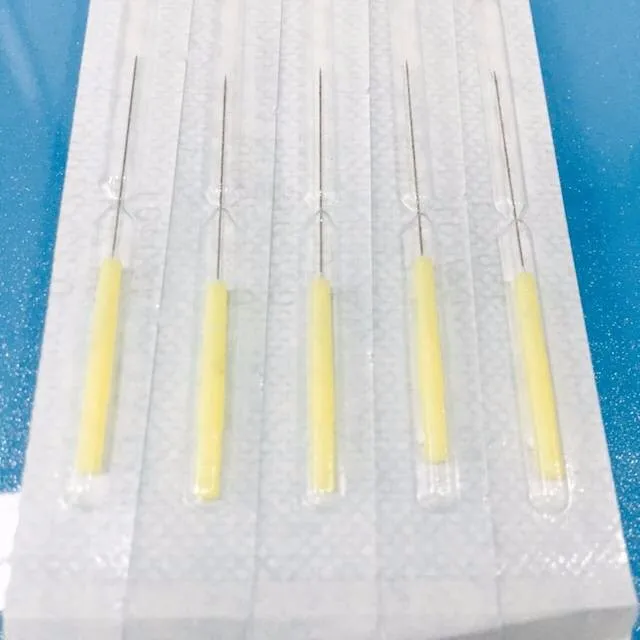 Stainless Steel Handle Acupuncture Needles With Tube Ce & Iso Buy