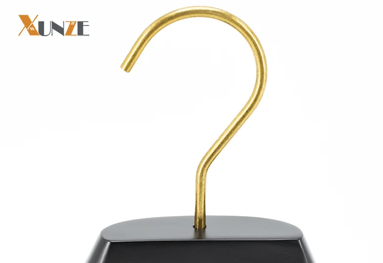 Deluxe Gold Hook Wide Shoulders Black Wood Hangers Buy Black Wooden