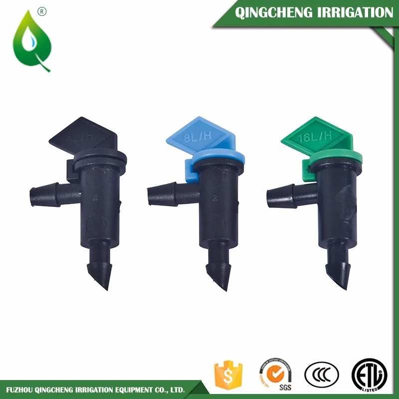 1/4" 8l/h Flag Dripper Non Pressure Compensating Take Apart Drip Flag