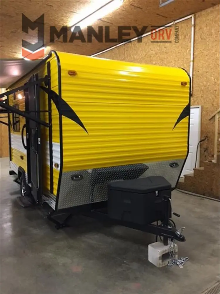 Manleyorv 06 Tiny Small Travel Off Road Trailer Toy Hauler Camper