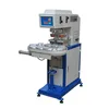 P200-4C2 2 colors pad printer with conveyor