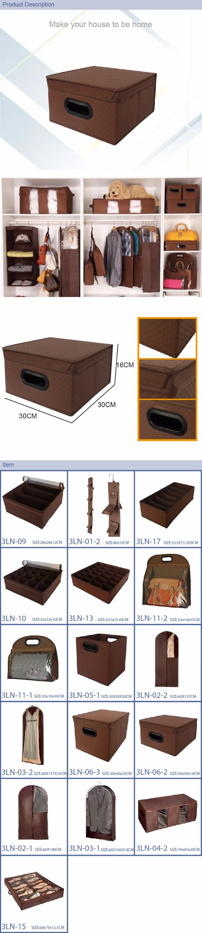 Aufbewahrungsbox Vorne Offen