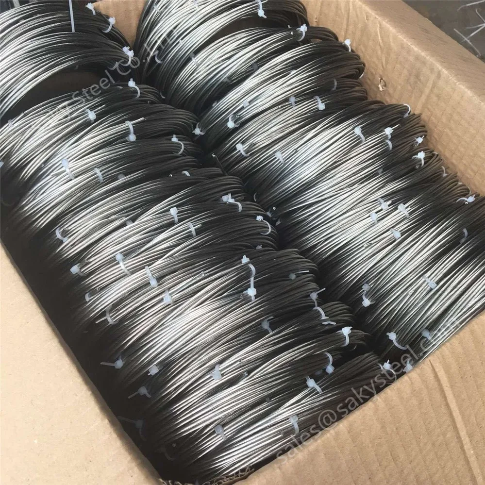 High Tensile Stresss Stainless Steel Wire Rope 2.5mm 5mm Buy High