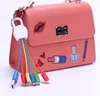 6 IN 1 Mobile Phone Micro Fast USB Charging Data Cable with Carabiner for Android and Iphone