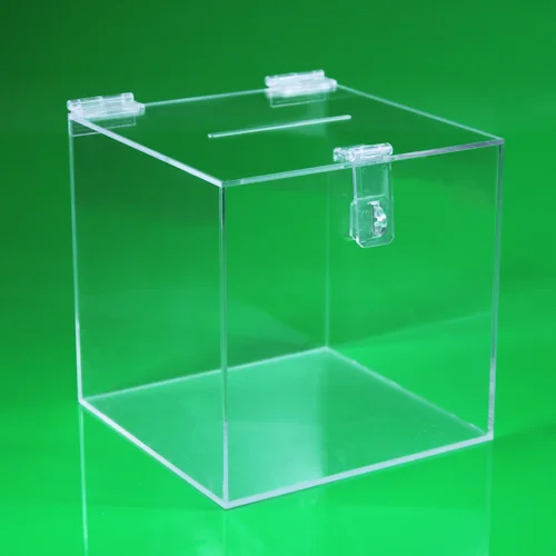 Clear Acrylic Lockable Suggestion Box Acrylic Wedding Card Box Buy