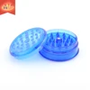JL-205J JIJU Wholesale Multi Colors Custom Logo 3 Part OEM Plastic Herb Grinder