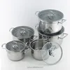 16pcs Commercial Stainless Steel Cookware Set Design