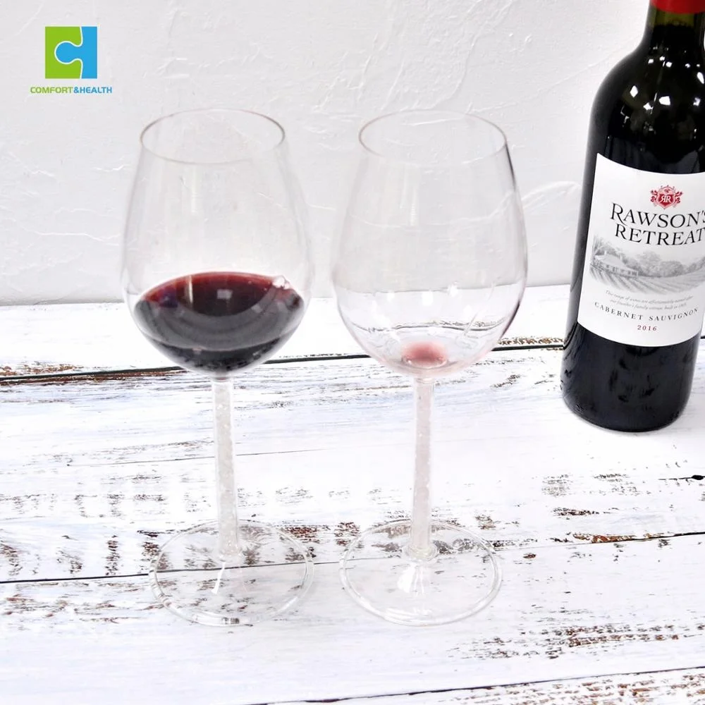 Crystal Elixir Sublimation Acrylic Stemless Wine Glasses Wholesale