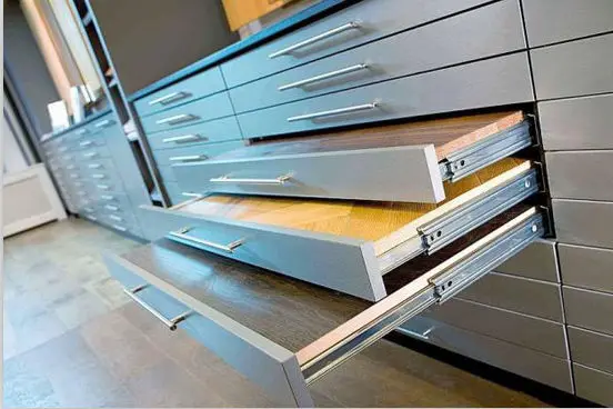 install sliding drawer rails
