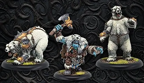 Hordes: Trollbloods: Northkin Bear Handler & Battle Bears