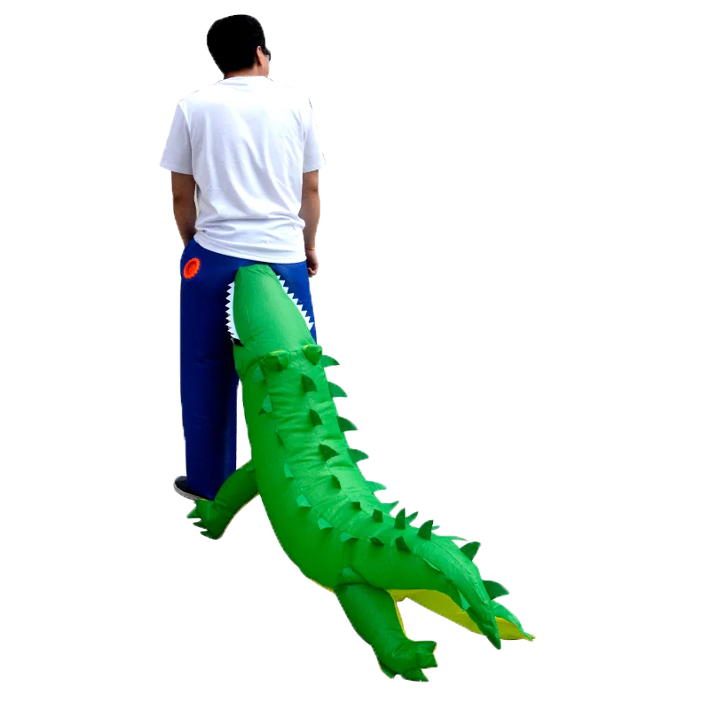 blow up crocodile