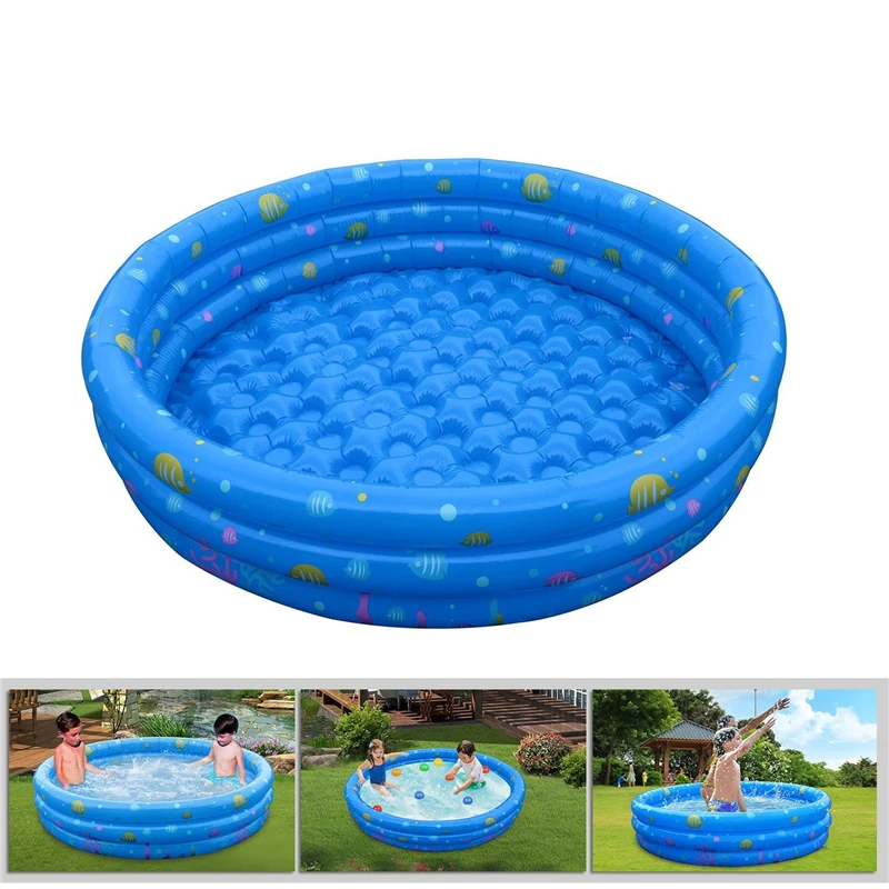heated inflatable pool