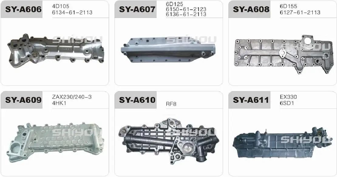 Excavator Ec210 D6e Oil Cooler Cover 21099784 Buy Oil Cooler Cover