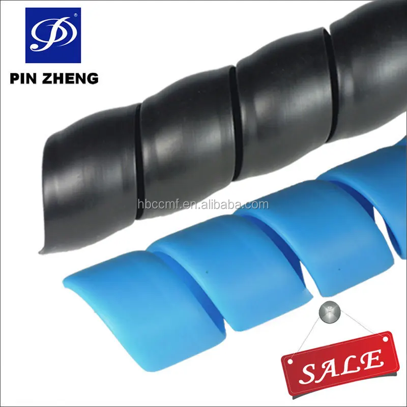 Plastic Hydraulic Hose Protector / Spiral Guard For Hydraulic Hose