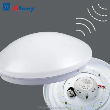 12w Led Bulkhead Ceiling Light Fitting White Base Ip66 Bathroom
