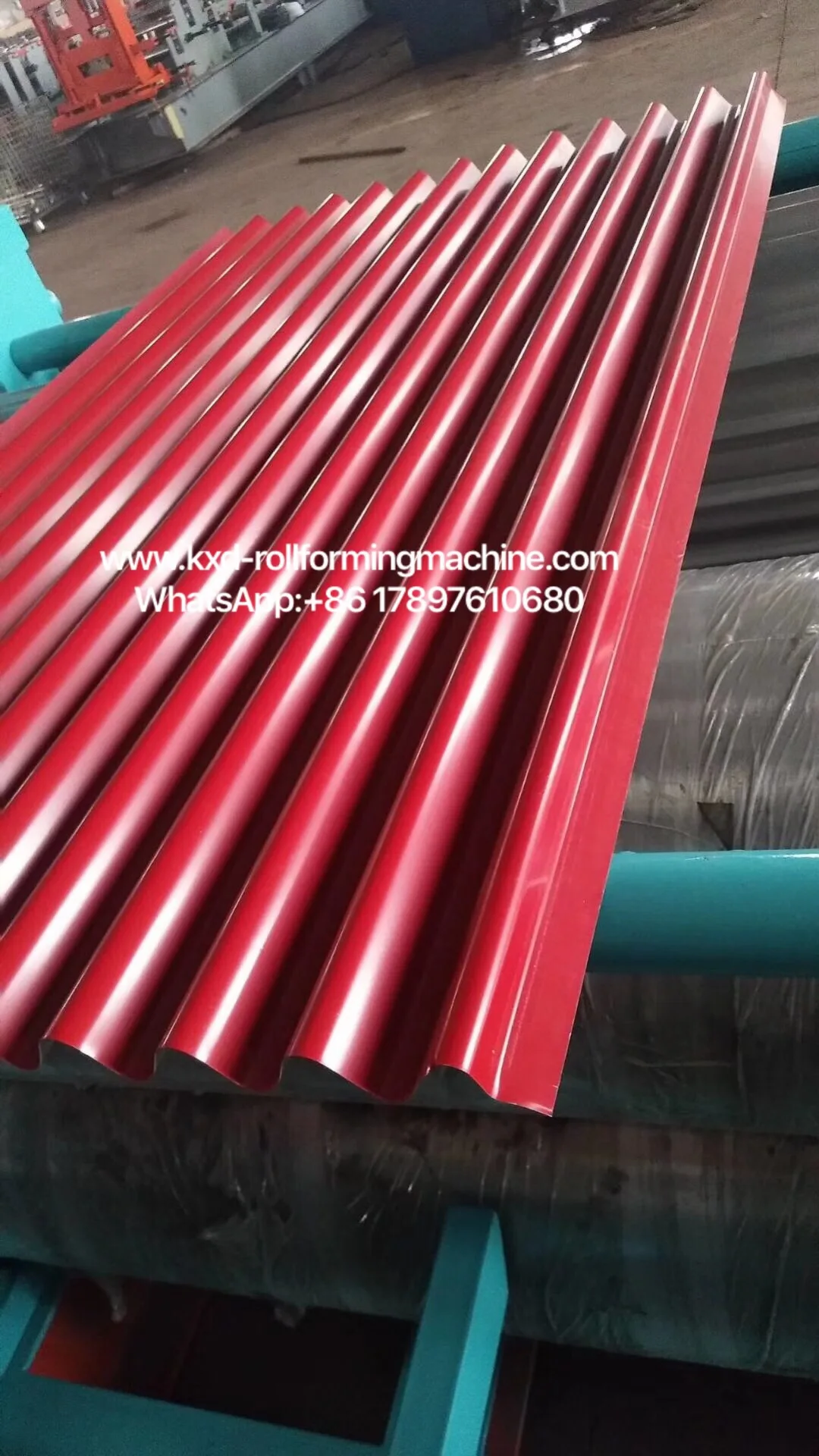 CORRUGATED TILE ROLL FORMING MACHINE