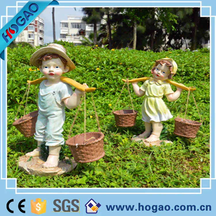 polyresin garden statues