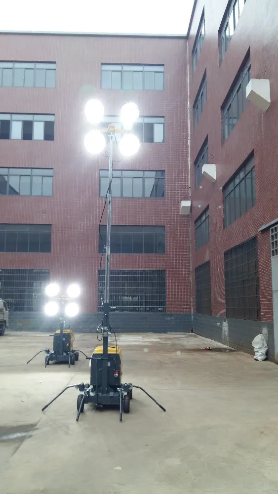 Portable Light Tower Rentals City Night Construction Engineering