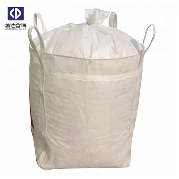 1000kgs Loading Weight 1 Ton Jumbo Bag For Crushed Stone Gravel Cement ...
