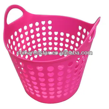 colourful laundry basket