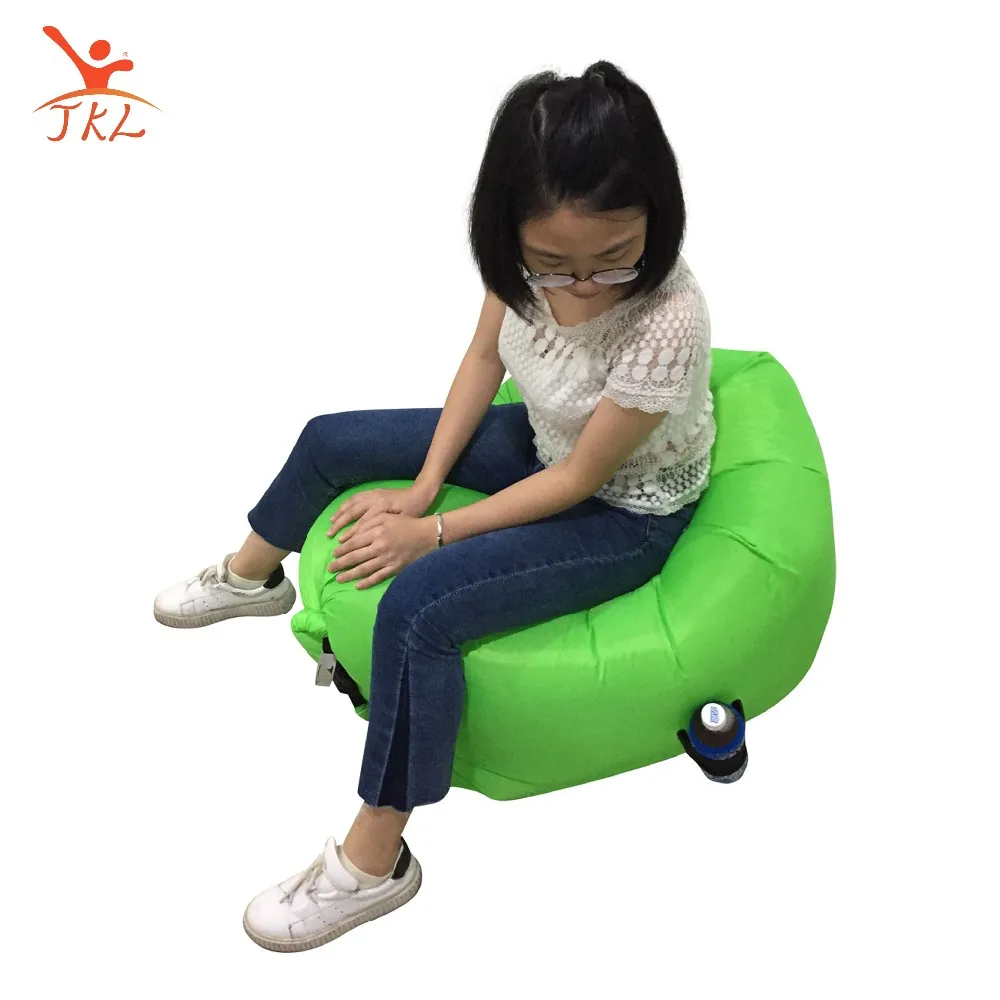 Blue Outdoor Portable Inflatable Sofa Air Chair Beach Inflatable