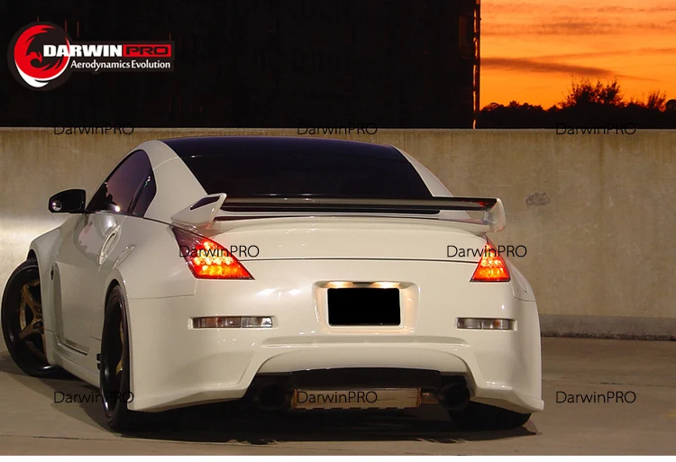 Darwinpro 0308 350z Nismo Style Carbon Fiber Spoiler Wing Of Body Kit