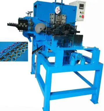 China manufacture Used steel/iron Ring Chain Making Machine