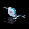 Sales promotion gift Retractable noodle flat USB charge data cable with 1m length