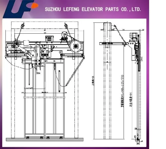 Klefer automatic lift doors схема на русском