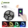 Alexa Voice Control Flexible Led Light Strips 5M SMD 5050 RGB Wifi Tuya Smart LED Strip Light
