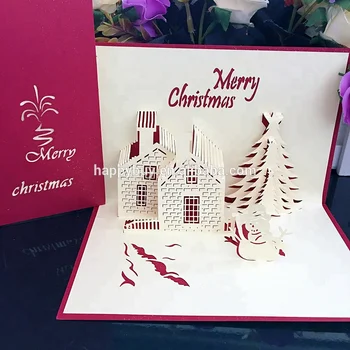 Ukuran Kecil Harga Murah 3d Pop Up Kartu Ucapan Natal Buy 2013 Natal Kartu Ucapan Dengan 3d Potong Laser Kartu Ucapan Buatan Tangan Profesional Kartu Natal Product On Alibaba Com