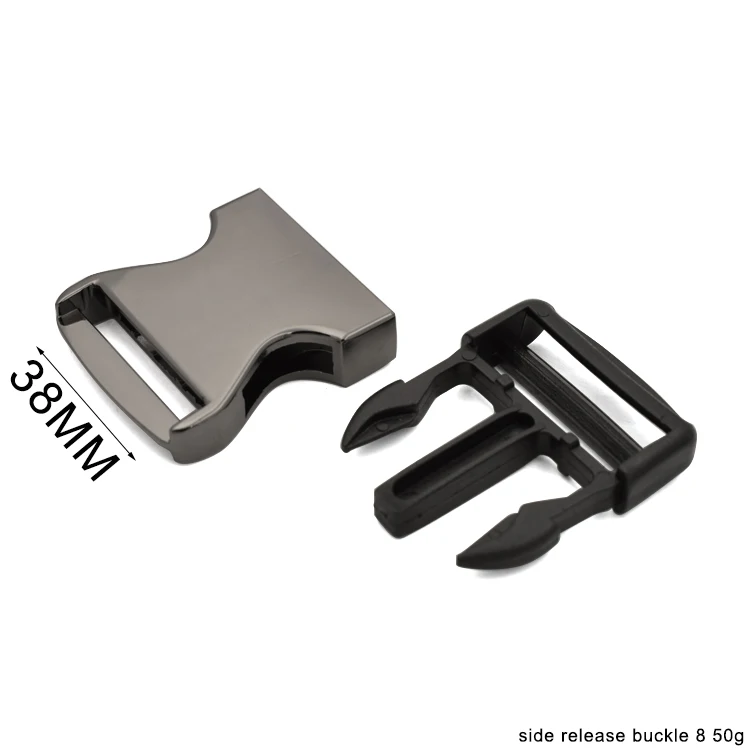Wholesale Half Metal Custom Logo Side Release Buckles Buy Adjustable