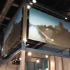 Laser Projection Hard Screen, Smart Glass with rear projection and touch system solution
