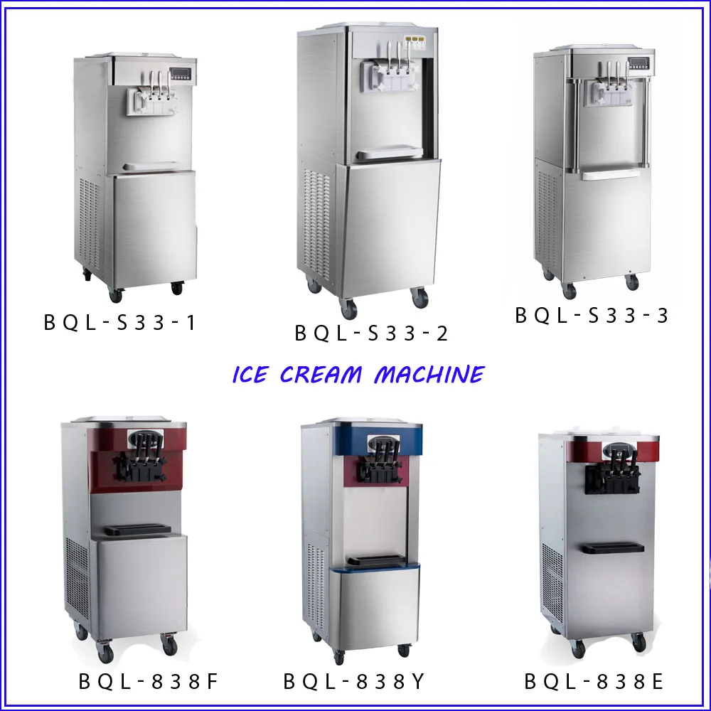 Stainless Steel Namibia 2 +1 Mix Flavour Cheap Soft Ice Cream Making