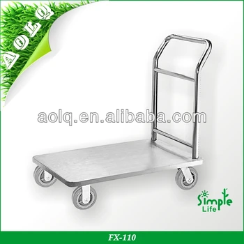 steel trolley for luggage